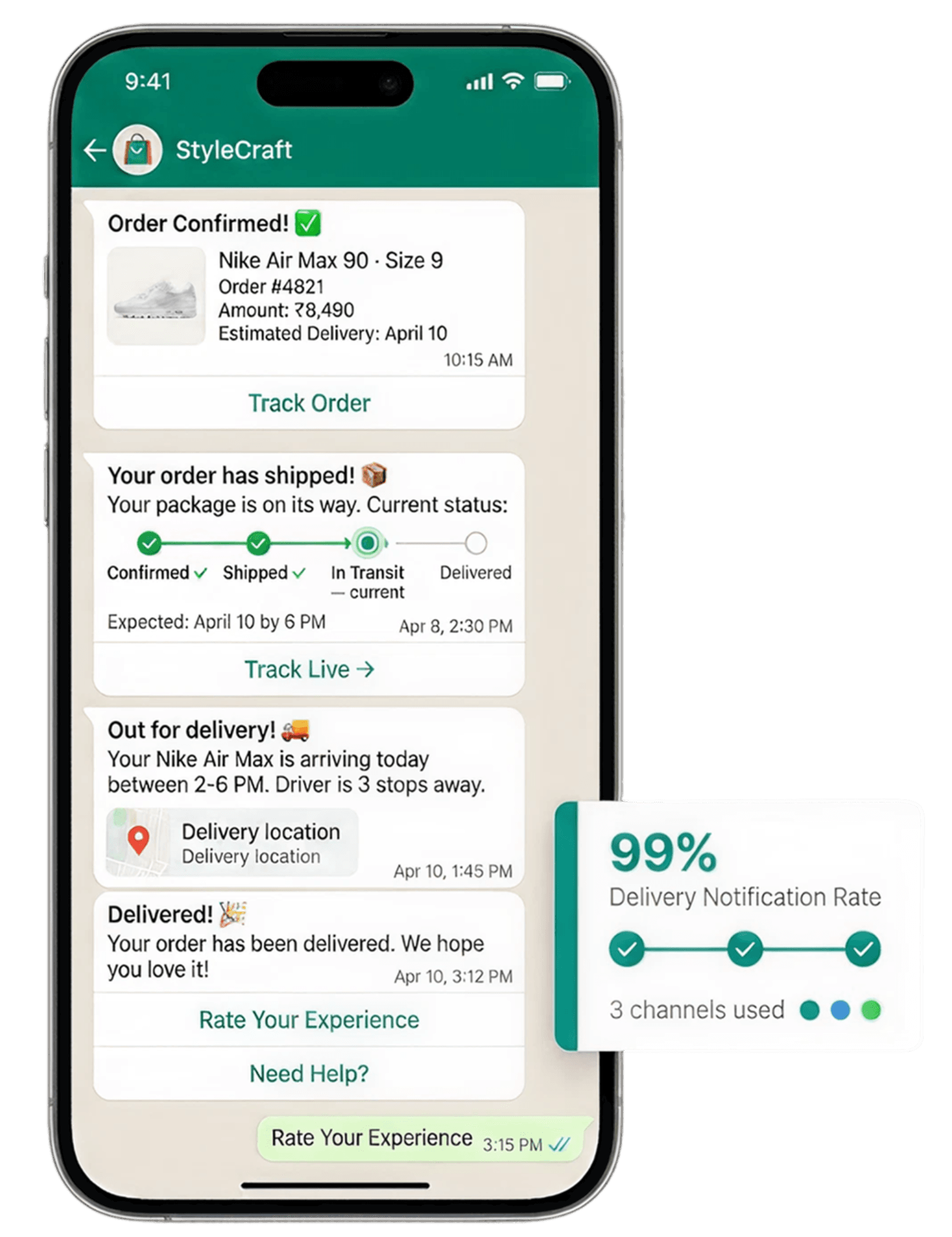 Post-purchase Upsells & Cross-sells — phone mockup