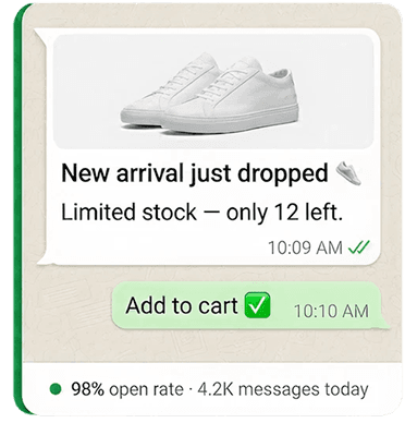 No-code chatbot flow builder with lead capture and bot-to-human handoff